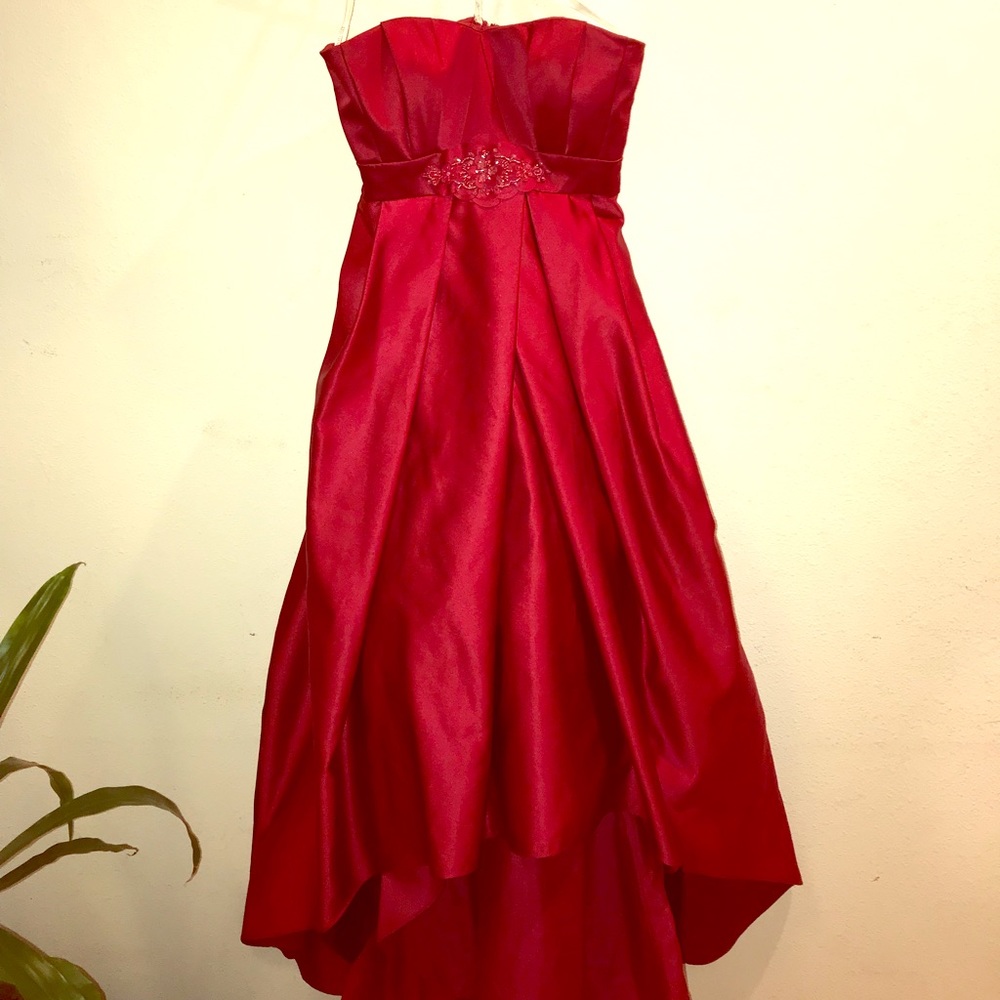 High Low formal gown